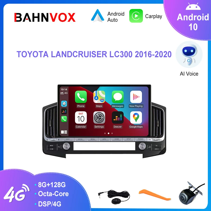 Автомагнитола 13,3 дюйма, Android 10,0, для Toyota Land Cruiser LC300 2016-2020, GPS-навигация, стерео, мультимедийный видеоплеер, 4G Carplay
Автомагнитола 13,3 дюйма, Android 10,0, для Toyota Land Cruiser LC300 2016-2020, GPS-навигация, стерео, мультимедийный видеоплеер, 4G Carplay