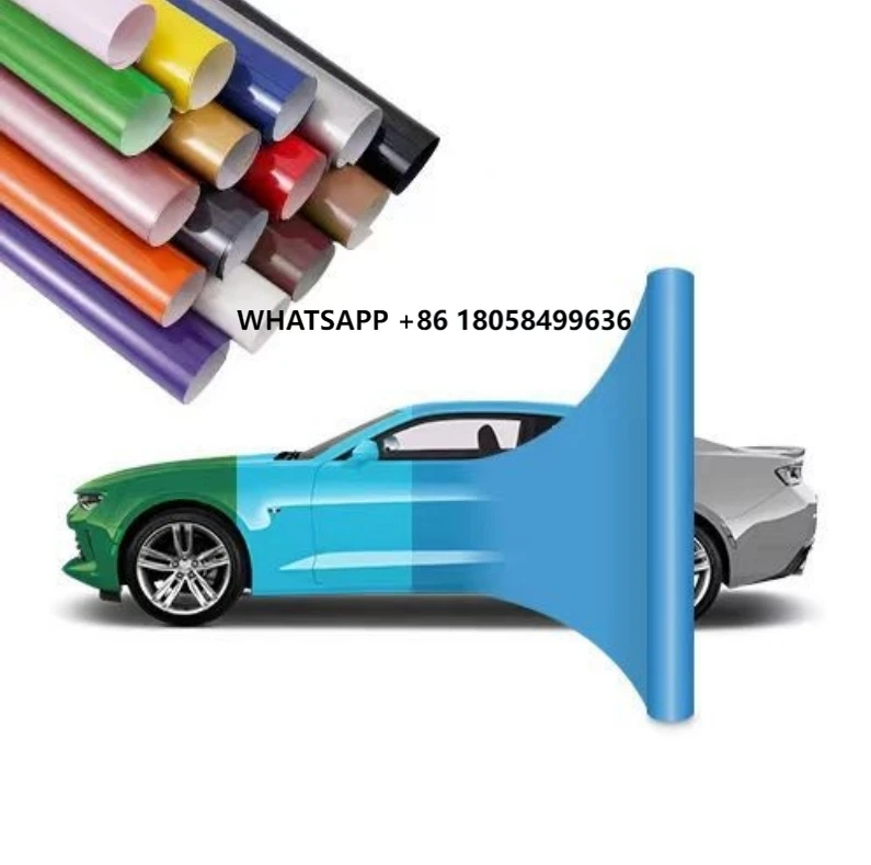 Car Wrapping Film Wrap Vinyl Body Paint Protection Sticker Magic Candy Orange/ Blue Color for Car Body Color Ppf TPU
Car Wrapping Film Wrap Vinyl Body Paint Protection Sticker Magic Candy Orange/ Blue Color for Car Body Color Ppf TPU