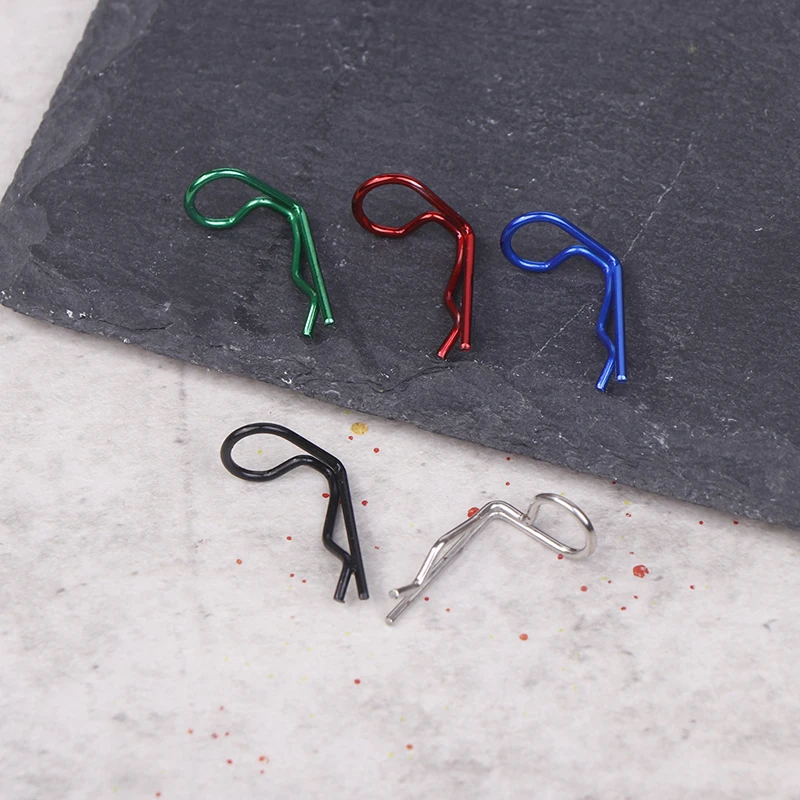 10Pcs 2*1.5cm RC Body Clips 90-Degree Angle Springy Pins Bent Springy Pins For 1/8 1/10 1/12 Scale Model Car Truck Crawler Truck
10Pcs 2*1.5cm RC Body Clips 90-Degree Angle Springy Pins Bent Springy Pins For 1/8 1/10 1/12 Scale Model Car Truck Crawler Truck