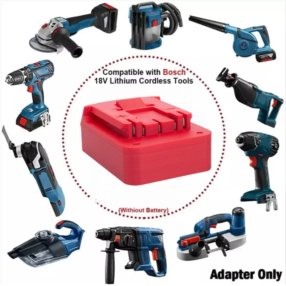 For Festool 18V Lithium Battery Adapter TO BOSCH 18V Cordless Power Tools Converter Accessory(Only Adapter)
For Festool 18V Lithium Battery Adapter TO BOSCH 18V Cordless Power Tools Converter Accessory(Only Adapter)