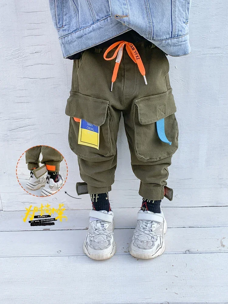 Children Overalls Boys Spring and Autumn Korean Children's Clothing Baby 2024 New Western Style Casual Pants Boy Spring Pants
Children Overalls Boys Spring and Autumn Korean Children's Clothing Baby 2024 New Western Style Casual Pants Boy Spring Pants