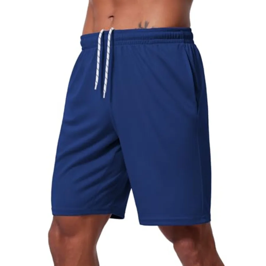 Men's Athletic Shorts 9 Inch Inseam - Quick Dry Mesh Basketball Shorts Men Lightweight Mens Gym Running Shorts
Men's Athletic Shorts 9 Inch Inseam - Quick Dry Mesh Basketball Shorts Men Lightweight Mens Gym Running Shorts