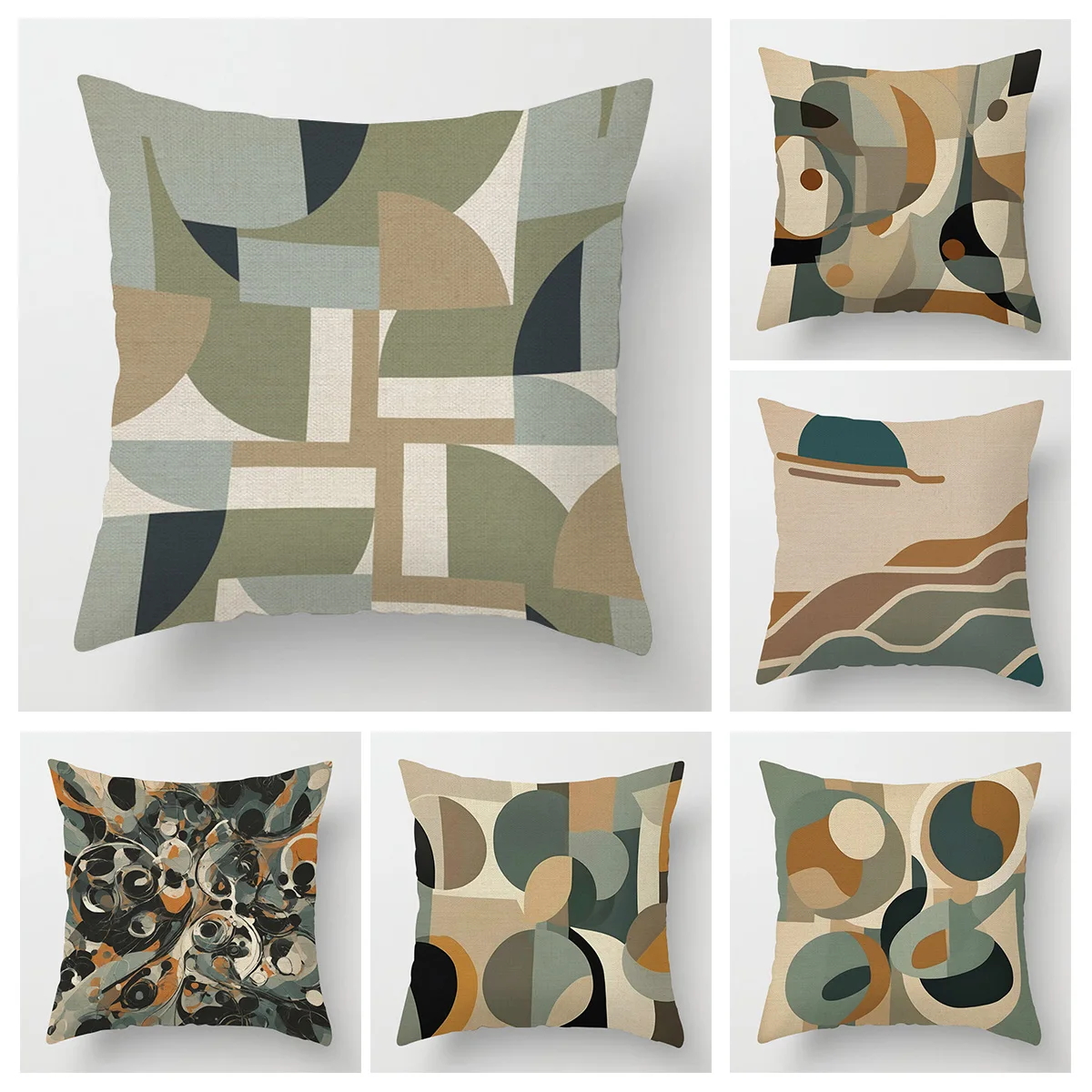 Abstract geometric pillow case 40x40cm 45x 45cm linen fade-resistant machine washable ins Nordic sofa cushion cover
Abstract geometric pillow case 40x40cm 45x 45cm linen fade-resistant machine washable ins Nordic sofa cushion cover
