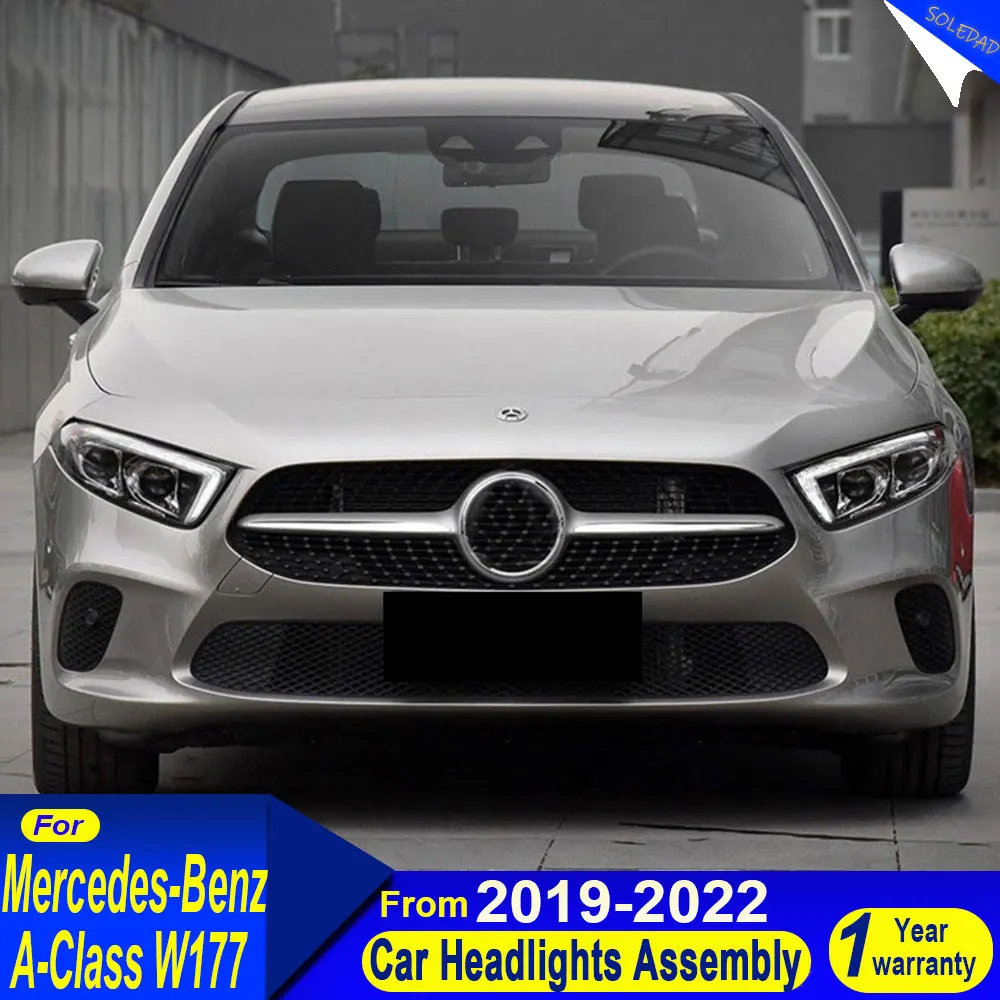 Светодиодные фары для Mercedes-Benz A-Class W177 2019-2022 A180, обновленная модифицированная стильная светодиодная автомобильная фара, динамическая лампа указателя поворота
Светодиодные фары для Mercedes-Benz A-Class W177 2019-2022 A180, обновленная модифицированная стильная светодиодная автомобильная фара, динамическая лампа указателя поворота