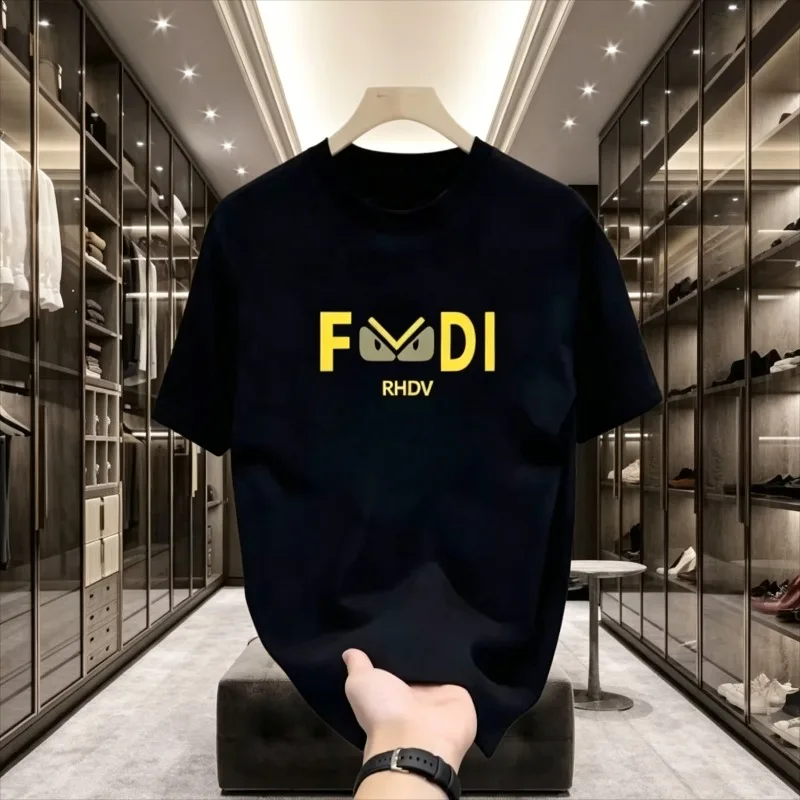 American Trendy Brand Cotton Short-sleeved T-shirt Men's and Women's 2025 Summer Casual Crew Neck T-shirts Tops
American Trendy Brand Cotton Short-sleeved T-shirt Men's and Women's 2025 Summer Casual Crew Neck T-shirts Tops
