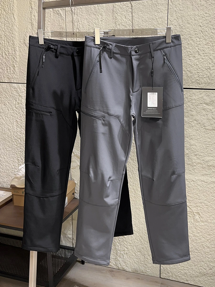 Warm Fleece Lined Straight Leg Casual Pants for Men Waterproof Windproof Soft Outdoor Style Autumn Winter Fashion City
Warm Fleece Lined Straight Leg Casual Pants for Men Waterproof Windproof Soft Outdoor Style Autumn Winter Fashion City