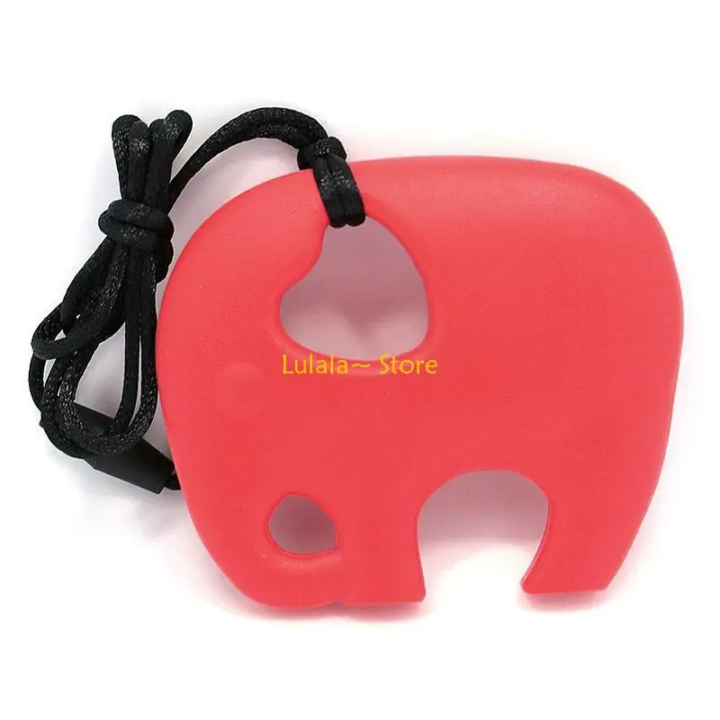 Y4QA Silicone Elephant Teething Pacifier Pendant Toy Soother Teether for Baby Kids
Y4QA Silicone Elephant Teething Pacifier Pendant Toy Soother Teether for Baby Kids