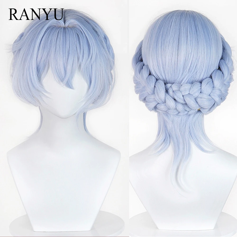Synthetic Short Straight Blue Braided Wigs with Bangs Anime Game Cosplay Fluffy Heat Resistant Wig for Daily Party
Synthetic Short Straight Blue Braided Wigs with Bangs Anime Game Cosplay Fluffy Heat Resistant Wig for Daily Party