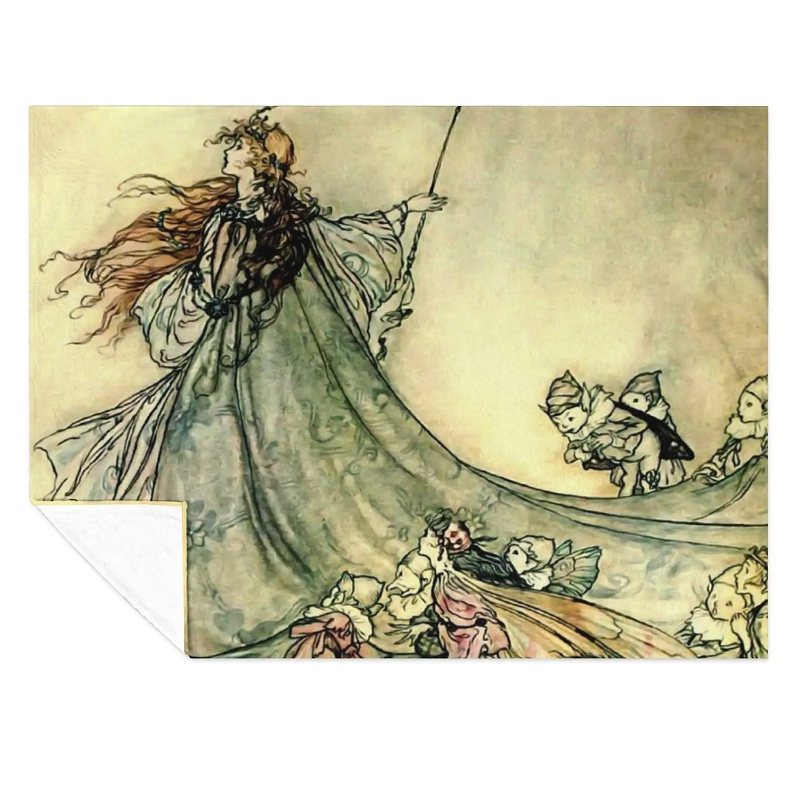 aQueen of the Fairiesa Watercolor by Arthur Rackham Throw Blanket Plaid Bed Fashionable Decorative Sofas Moving Blankets
aQueen of the Fairiesa Watercolor by Arthur Rackham Throw Blanket Plaid Bed Fashionable Decorative Sofas Moving Blankets