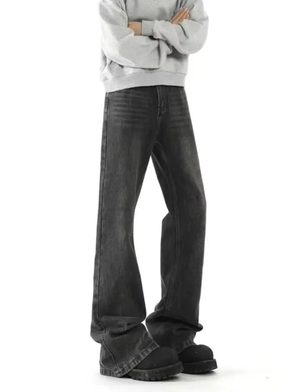 Cleanfit American Sle Men's Slim Straight Jeans Spring Autumn Wear Waed out Micro Flared Denim Pants Youth Trendy Cotton ...
Cleanfit American Sle Men's Slim Straight Jeans Spring Autumn Wear Waed out Micro Flared Denim Pants Youth Trendy Cotton ...