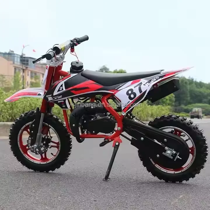 High Performance 49cc Brushless Dirt Bike for Kids with Pull Start 35KM/H Speed Hydraulic Brakes
High Performance 49cc Brushless Dirt Bike for Kids with Pull Start 35KM/H Speed Hydraulic Brakes