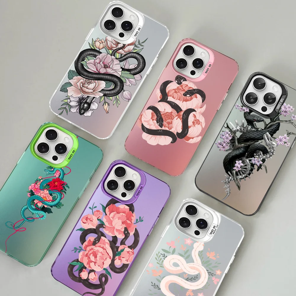 Snake Flower Snake Painting Phone Case For IPhone 16 15 14 13 12 11 Pro Max X XR XSMAX 8 7 Plus Matte Shockproof Back Cover
Snake Flower Snake Painting Phone Case For IPhone 16 15 14 13 12 11 Pro Max X XR XSMAX 8 7 Plus Matte Shockproof Back Cover