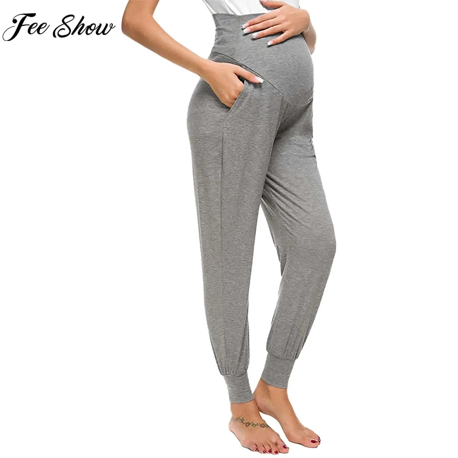 Беременные женщины с высокой талией поверх живота, повседневные брюки, эластичные удобные брюки для йоги, спортивные штаны, домашняя одежда, уличная одежда
Беременные женщины с высокой талией поверх живота, повседневные брюки, эластичные удобные брюки для йоги, спортивные штаны, домашняя одежда, уличная одежда