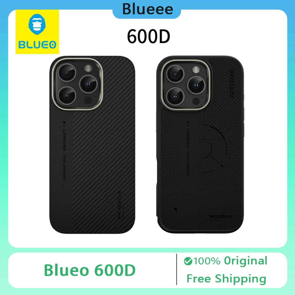Blueo 600D Kevlar Magnetic Phone Case Wireless Charging All Inclusive Anti Drop Phone Case for IPhone 16 Pro Max IPhone 15
Blueo 600D Kevlar Magnetic Phone Case Wireless Charging All Inclusive Anti Drop Phone Case for IPhone 16 Pro Max IPhone 15