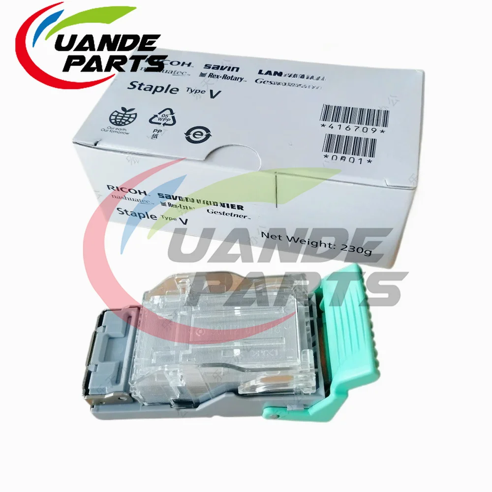 Staple Type V used for Ricoh MP 6503 7503 9003 C6502 C6503 C6503 C8003
Staple Type V used for Ricoh MP 6503 7503 9003 C6502 C6503 C6503 C8003
