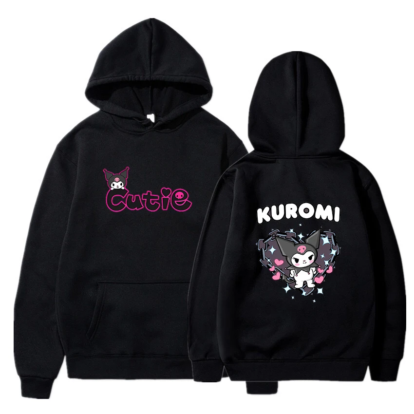 Kuromi Hoodie Sweatshirts Men Women Fashion Casual Cool Pullover Student Harajuku Streetwear Hoodies
Kuromi Hoodie Sweatshirts Men Women Fashion Casual Cool Pullover Student Harajuku Streetwear Hoodies