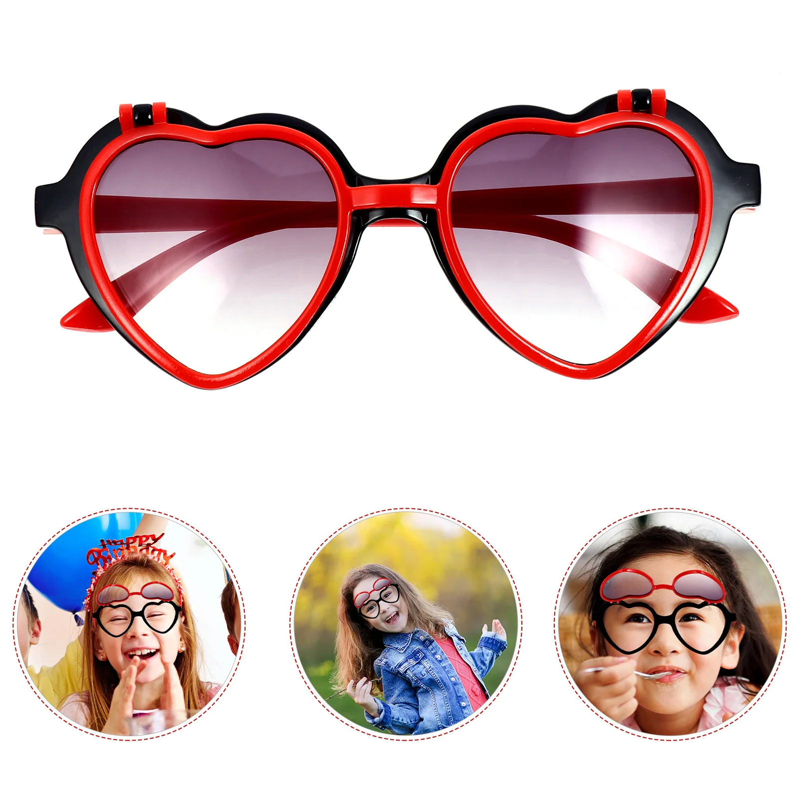 1Pair Toddler Heart Sunglasses Kids Eyeglasses Props Durable Pc Material Vibrant Colors Gift for Camping Picnic Hiking
1Pair Toddler Heart Sunglasses Kids Eyeglasses Props Durable Pc Material Vibrant Colors Gift for Camping Picnic Hiking