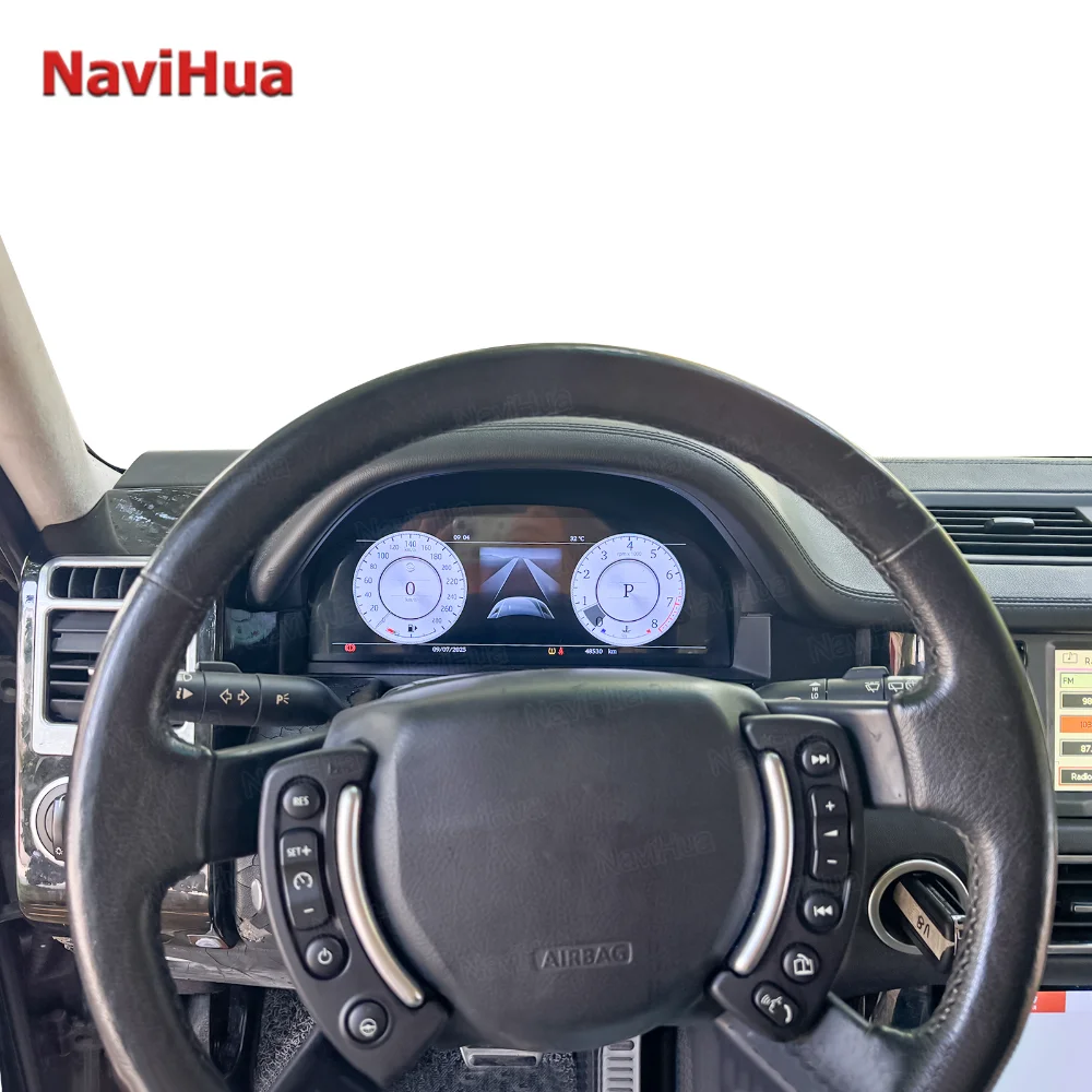 Navihua Новое поступление автомобильный цифровой кластер Linux система авто спидометр ЖК-панель приборной панели для Land Rover Range Rover V8 2002-12
Navihua Новое поступление автомобильный цифровой кластер Linux система авто спидометр ЖК-панель приборной панели для Land Rover Range Rover V8 2002-12