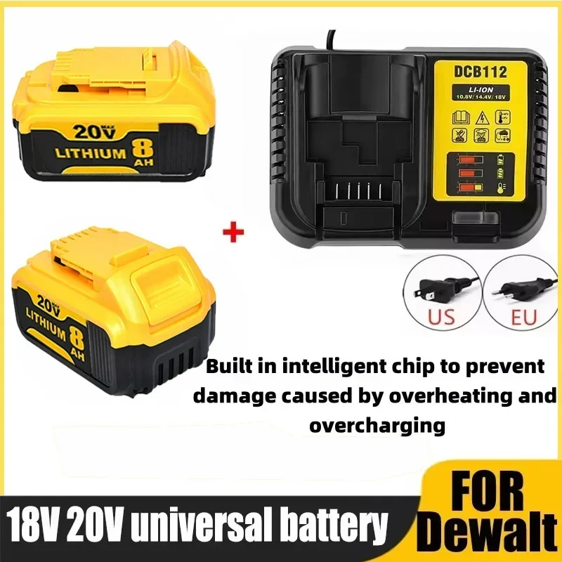 DCB200 20V 18000mAh is suitable for Dewei replacement batteries, and for Dewei 20V 18 v and 20 Vot rechargeable tool batteries.
DCB200 20V 18000mAh is suitable for Dewei replacement batteries, and for Dewei 20V 18 v and 20 Vot rechargeable tool batteries.