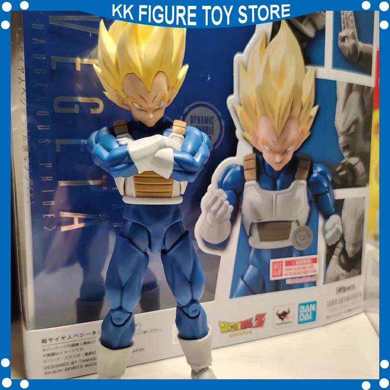 Original Bandai Dragon Ball S.H.Figuarts SHF SSJ Super Saiyan Vegeta Dangerous Pride Anime Action Figures Toys Models PVC Gift
Original Bandai Dragon Ball S.H.Figuarts SHF SSJ Super Saiyan Vegeta Dangerous Pride Anime Action Figures Toys Models PVC Gift
