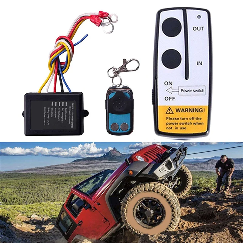Versatile Winch Remote Control Receiver Module Transmitter Handset Switch Controller Wireless Kit For Jeep ATV SUV Truck
Versatile Winch Remote Control Receiver Module Transmitter Handset Switch Controller Wireless Kit For Jeep ATV SUV Truck