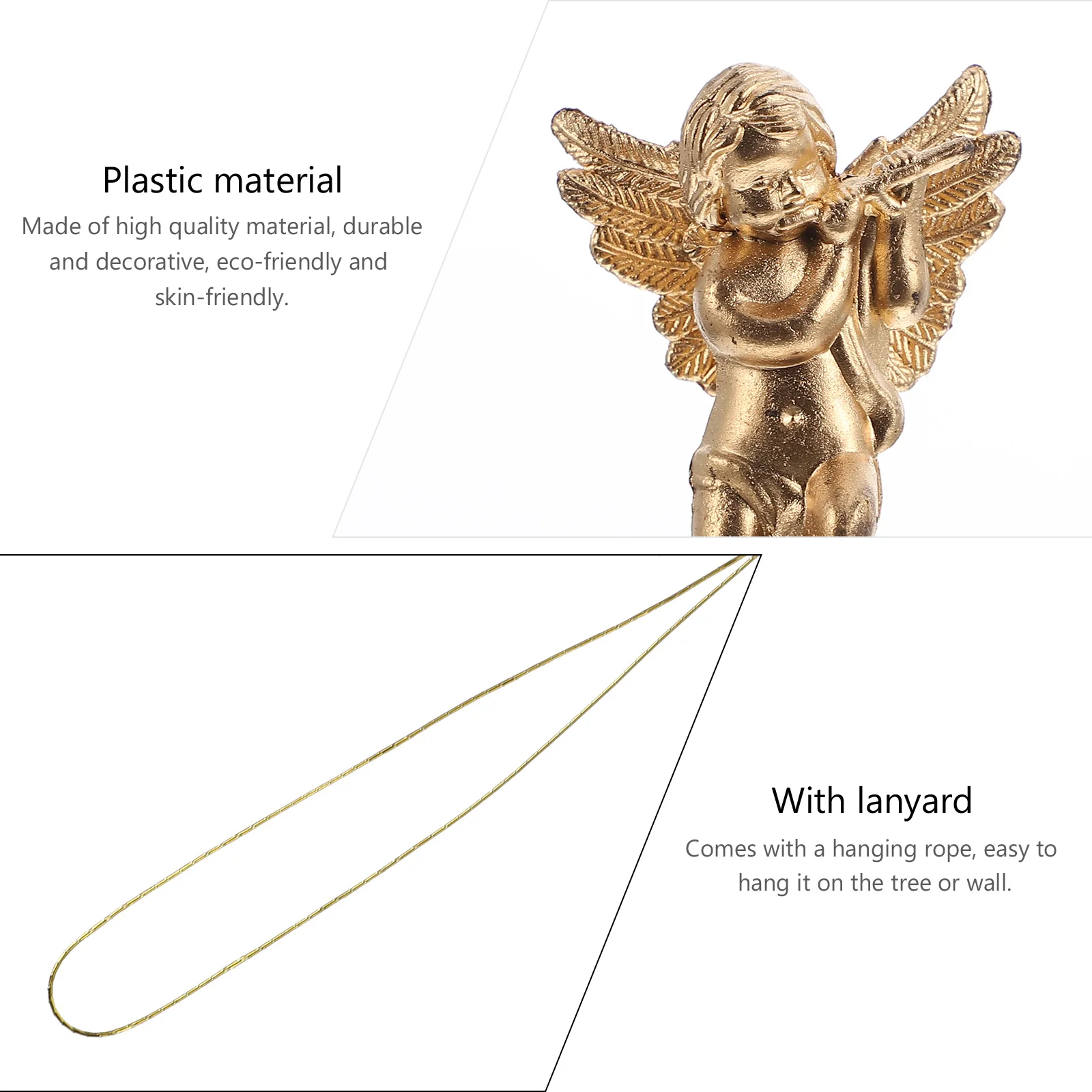 Festive 30Pcs Christmas Hanging Ornaments Angel Pendant Decorations Plastic Xmas Tree Decor for Holiday Window Display
Festive 30Pcs Christmas Hanging Ornaments Angel Pendant Decorations Plastic Xmas Tree Decor for Holiday Window Display