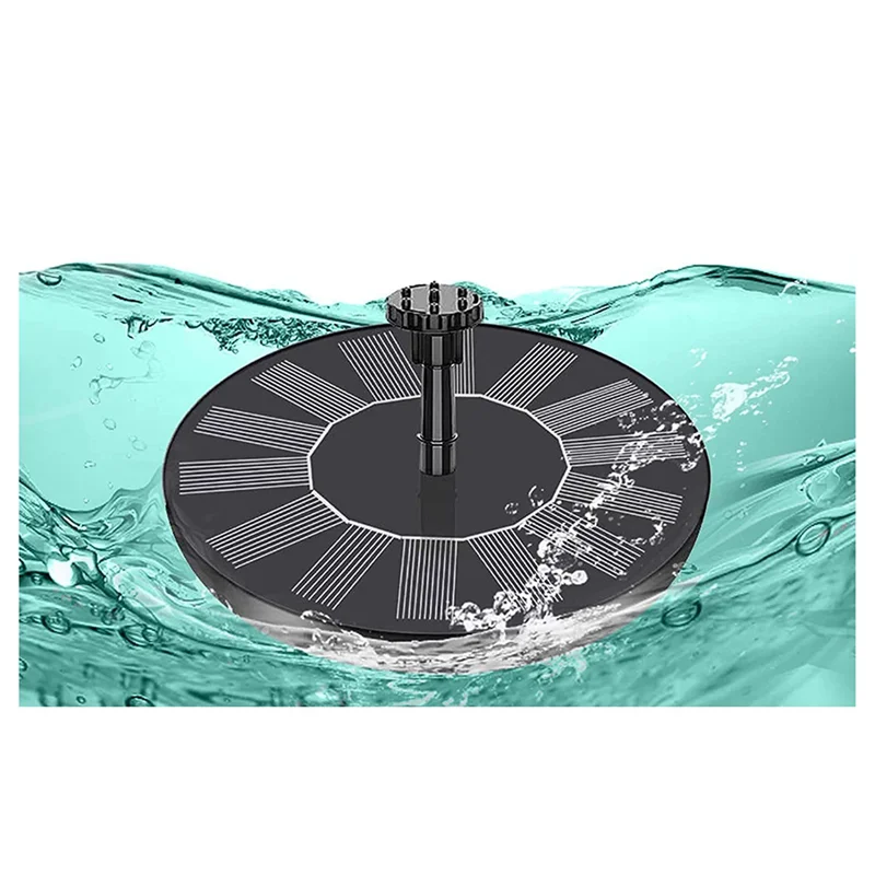 ABMH-3X Solar Fountain, Solar Water Fountain With 6 Nozzles And Fixer, 6.3Inch Solar Fountain Pump For Bird Bath
ABMH-3X Solar Fountain, Solar Water Fountain With 6 Nozzles And Fixer, 6.3Inch Solar Fountain Pump For Bird Bath