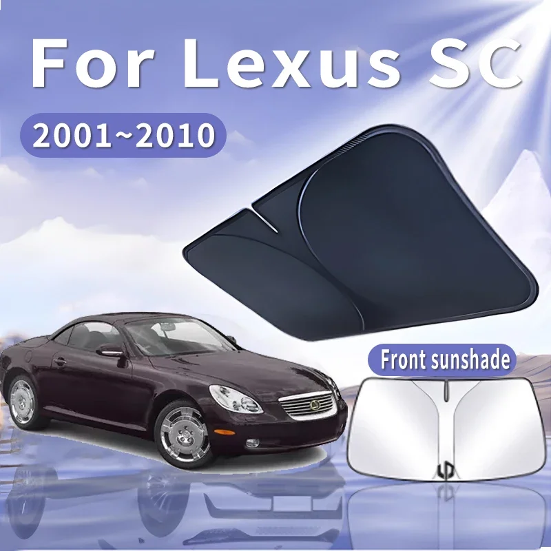 Складной автомобильный солнцезащитный козырек для Lexus SC 430 2001 ~ 2010 2008, солнцезащитный козырек на лобовое стекло, теплоизоляция, летнее охлаждение, автоаксессуары
Складной автомобильный солнцезащитный козырек для Lexus SC 430 2001 ~ 2010 2008, солнцезащитный козырек на лобовое стекло, теплоизоляция, летнее охлаждение, автоаксессуары