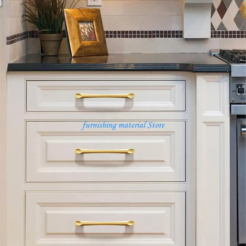 Y5GD 2Pcs Aluminum Alloy Cabinet Drawer Handle Cupboard Pulls Furniture Decoration
Y5GD 2Pcs Aluminum Alloy Cabinet Drawer Handle Cupboard Pulls Furniture Decoration