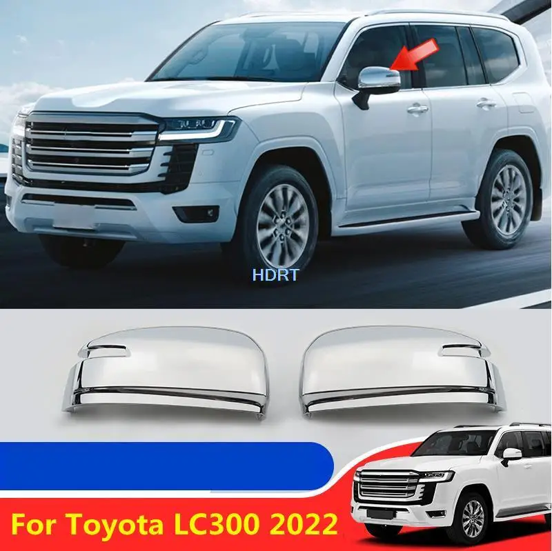 For Toyota Land Cruiser 300 LC300 2021 2022 Car Styling Rear View Mirror frame Rearview Mirror Covers Caps Trims Protector 2pcs
For Toyota Land Cruiser 300 LC300 2021 2022 Car Styling Rear View Mirror frame Rearview Mirror Covers Caps Trims Protector 2pcs
