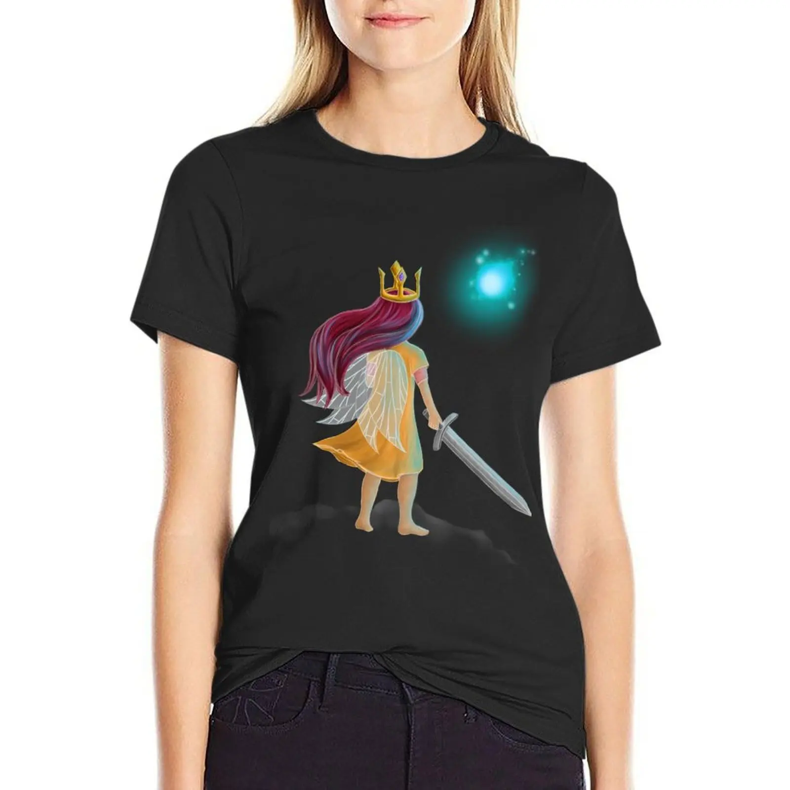 Child of Light T-Shirt female lady clothes summer clothes black t shirts for Women
Child of Light T-Shirt female lady clothes summer clothes black t shirts for Women