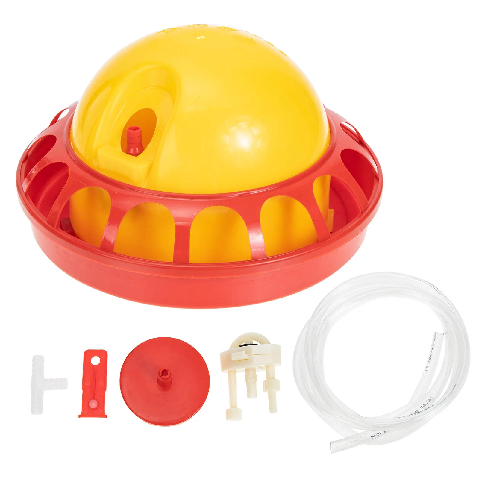 Automatic Waterer Durable Chicken Water Bowl Easy Clean Poultry Drinking Farm Supplies Plastic Practical Container
Automatic Waterer Durable Chicken Water Bowl Easy Clean Poultry Drinking Farm Supplies Plastic Practical Container