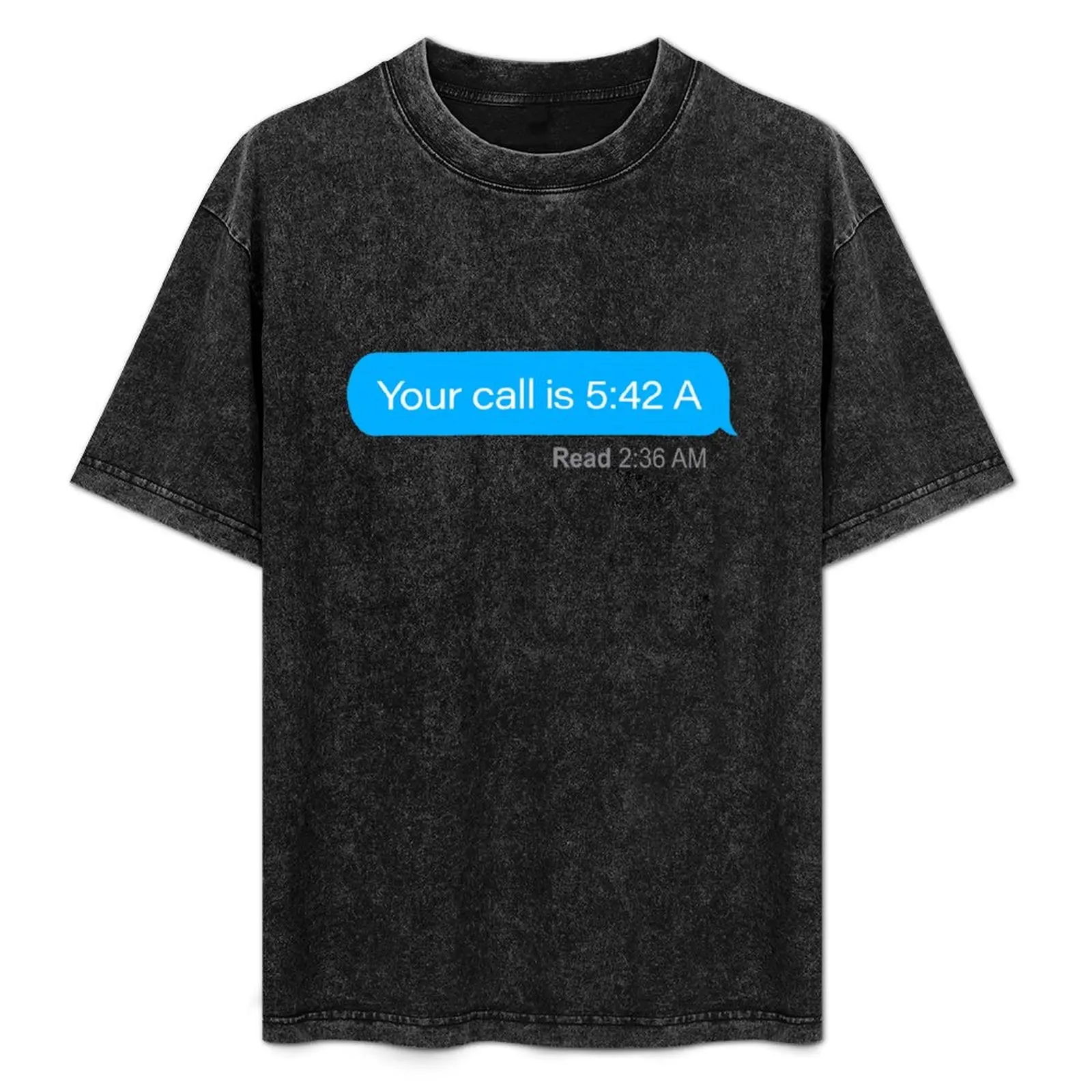 Call Time Text Message T-Shirt Quick Dry Sports Short Sleeve Tee
Call Time Text Message T-Shirt Quick Dry Sports Short Sleeve Tee
