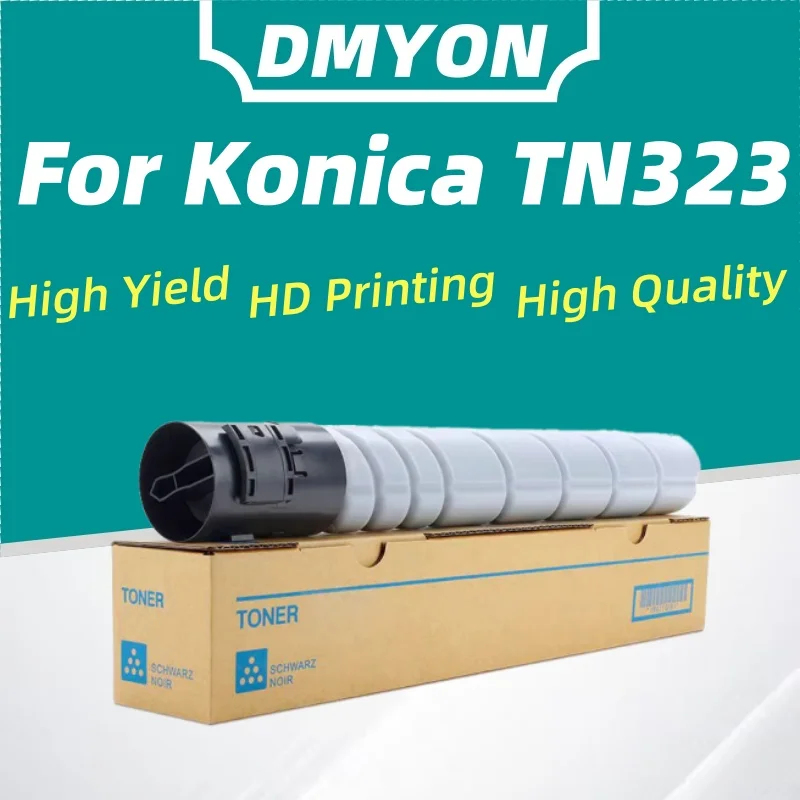 Тонер-картридж TN323, черный, совместимый с принтером Konica Minolta Bizhub 7522 7528 227 287 367, картридж 12K 25K
Тонер-картридж TN323, черный, совместимый с принтером Konica Minolta Bizhub 7522 7528 227 287 367, картридж 12K 25K