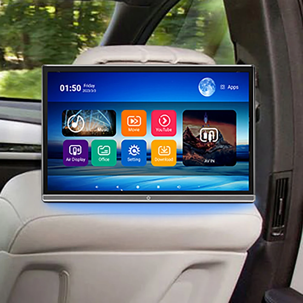 13.3" Car Headrest Monitor Display IPS Android 14 OS 2G+32G/4G+64G/8G+128G Touch Screen For Car Rear Seat Player Dual HDMI Music
13.3" Car Headrest Monitor Display IPS Android 14 OS 2G+32G/4G+64G/8G+128G Touch Screen For Car Rear Seat Player Dual HDMI Music