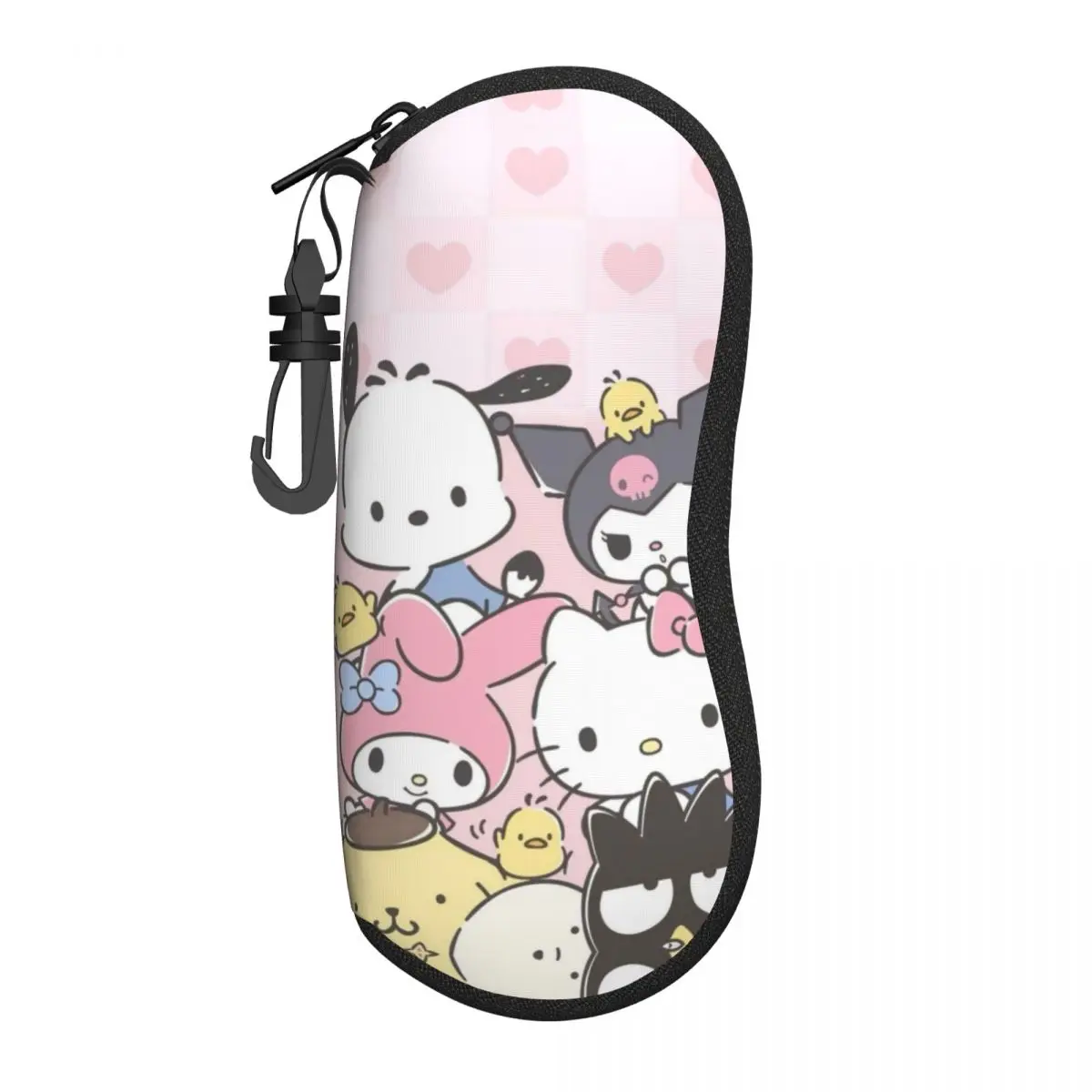 Пользовательские персонажи, очки, стильная мелодия, Kuromi Cinnamoroll, оболочка для солнцезащитных очков, футляр для очков
Пользовательские персонажи, очки, стильная мелодия, Kuromi Cinnamoroll, оболочка для солнцезащитных очков, футляр для очков