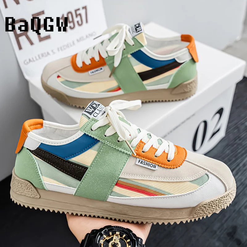 Кроссовки 2026 в стиле ретро с цветовыми блоками, на мягкой подошве, стильные, дышащие, низкие, повседневные, для мужчин и женщин, для ежедневных поездок и уличного стиля
Кроссовки 2026 в стиле ретро с цветовыми блоками, на мягкой подошве, стильные, дышащие, низкие, повседневные, для мужчин и женщин, для ежедневных поездок и уличного стиля