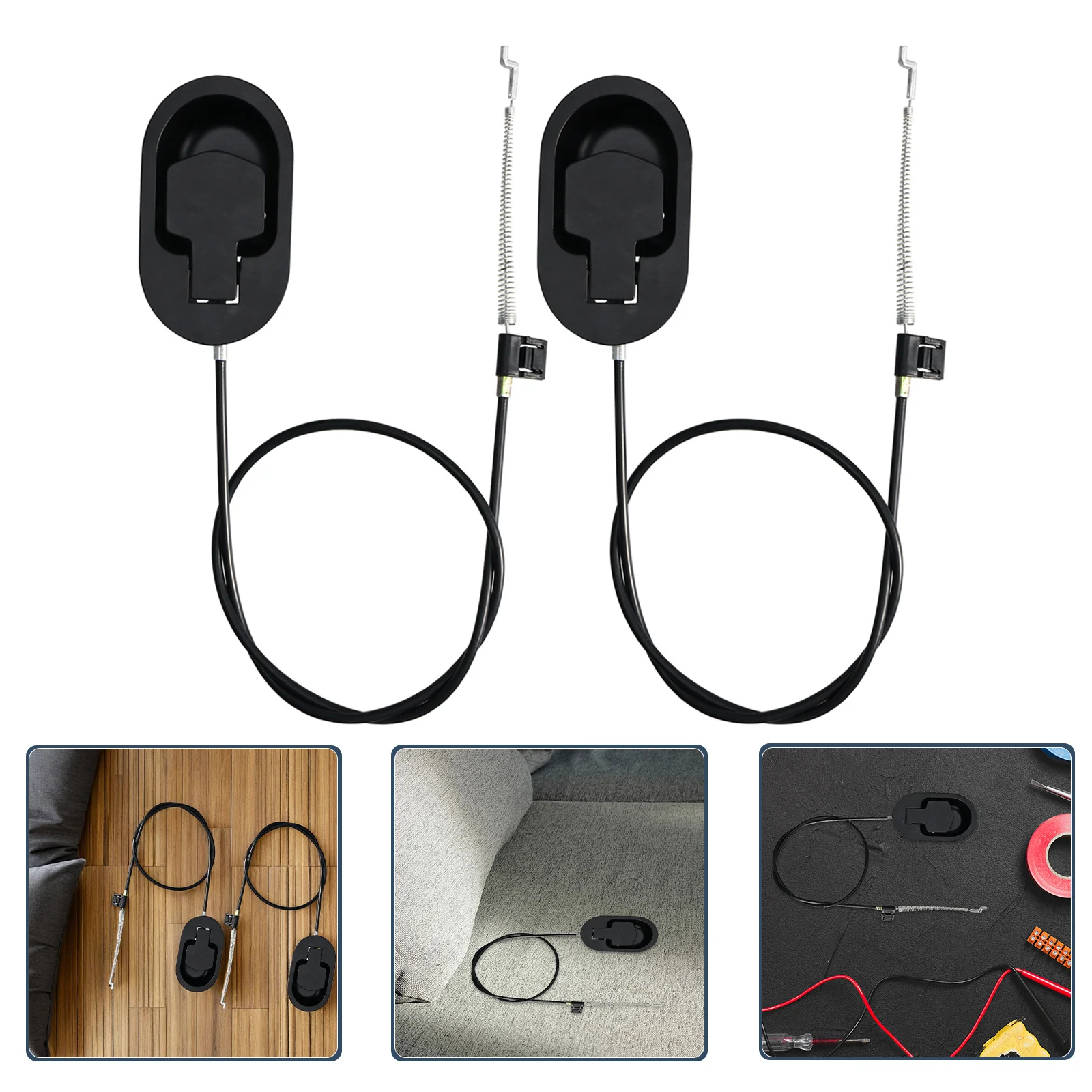 2Pcs Universal Recliner Cable Pull Handle Aluminum Alloy Replacement 96cm Release Lever for Reclining Sofa Couch
2Pcs Universal Recliner Cable Pull Handle Aluminum Alloy Replacement 96cm Release Lever for Reclining Sofa Couch