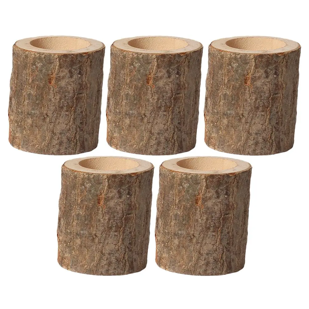 5 Pcs Candleholder Holders Home Decor Wooden Tea Light Fireplace for Table Centerpiece
5 Pcs Candleholder Holders Home Decor Wooden Tea Light Fireplace for Table Centerpiece