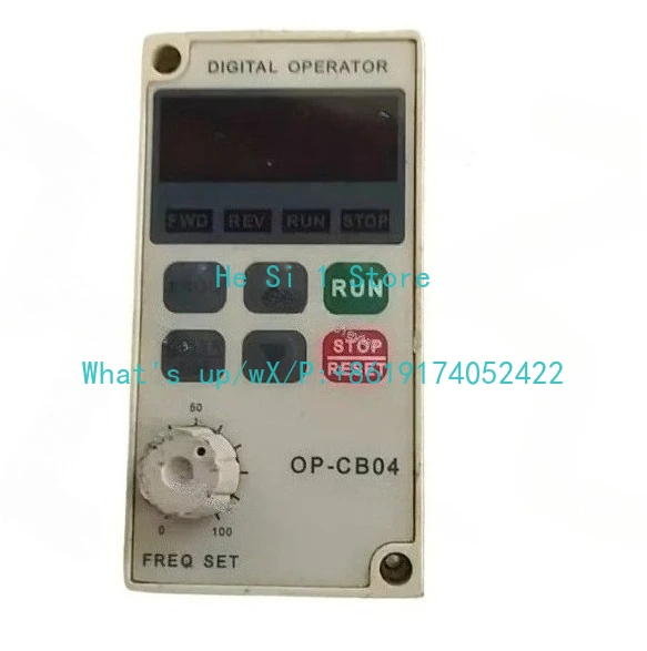 New frequency converter HLP-C+operation panel OP-CB04
New frequency converter HLP-C+operation panel OP-CB04