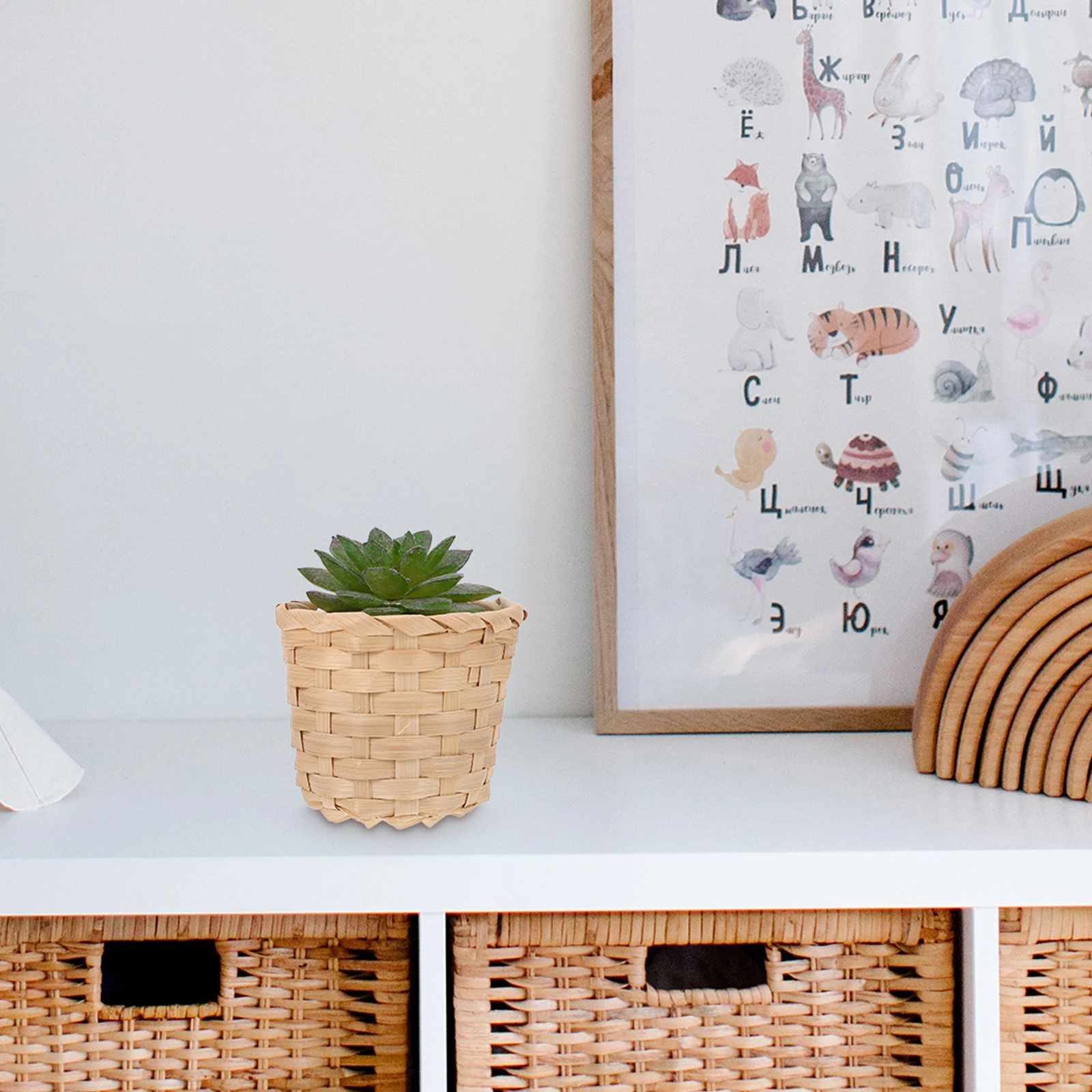 10pcs Bamboo Woven Storage Baskets Lightweight Handmade Fruit Flower Organizer For Home Office Desktop Decorative Basket Indoor
10pcs Bamboo Woven Storage Baskets Lightweight Handmade Fruit Flower Organizer For Home Office Desktop Decorative Basket Indoor