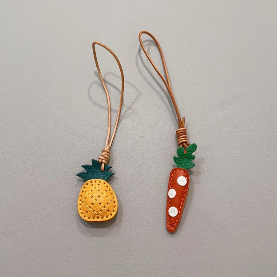 Cowhide Radish Fruit Pineapple Bag Pendant Exquisite Car Keychain Backpack Tote Bag Zipper Pendant Cute Keychains
Cowhide Radish Fruit Pineapple Bag Pendant Exquisite Car Keychain Backpack Tote Bag Zipper Pendant Cute Keychains