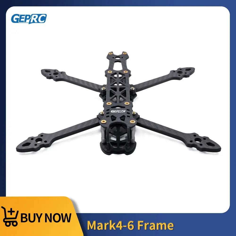 GEPRC Mark4-6 Frame Parts 6inch 260mm Quadcopter Frame for FPV Racing Drone Freestyle RC Models Accessories
GEPRC Mark4-6 Frame Parts 6inch 260mm Quadcopter Frame for FPV Racing Drone Freestyle RC Models Accessories
