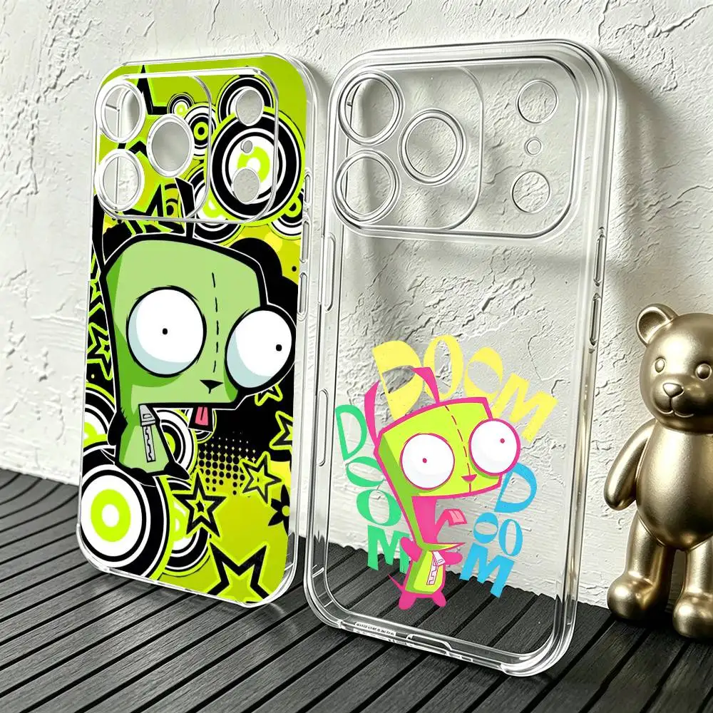 I-Invader Z-Zim Gir Phone Case Transparent Silicone Soft For iPhone 17 16 15 14 13 12 11 Mini Pro Max Plus
I-Invader Z-Zim Gir Phone Case Transparent Silicone Soft For iPhone 17 16 15 14 13 12 11 Mini Pro Max Plus