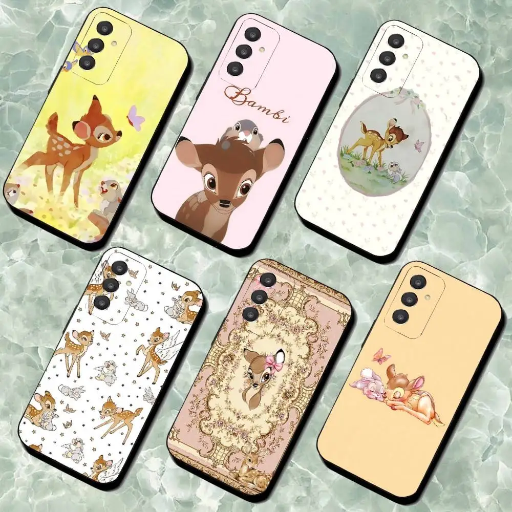 Cute B-Bambi-S Classic Cartoon Black Silicone Phone Case For Samsung S24, S25, 22, 30, Note20, Lite, Ultra, 5G, Plus, FE
Cute B-Bambi-S Classic Cartoon Black Silicone Phone Case For Samsung S24, S25, 22, 30, Note20, Lite, Ultra, 5G, Plus, FE