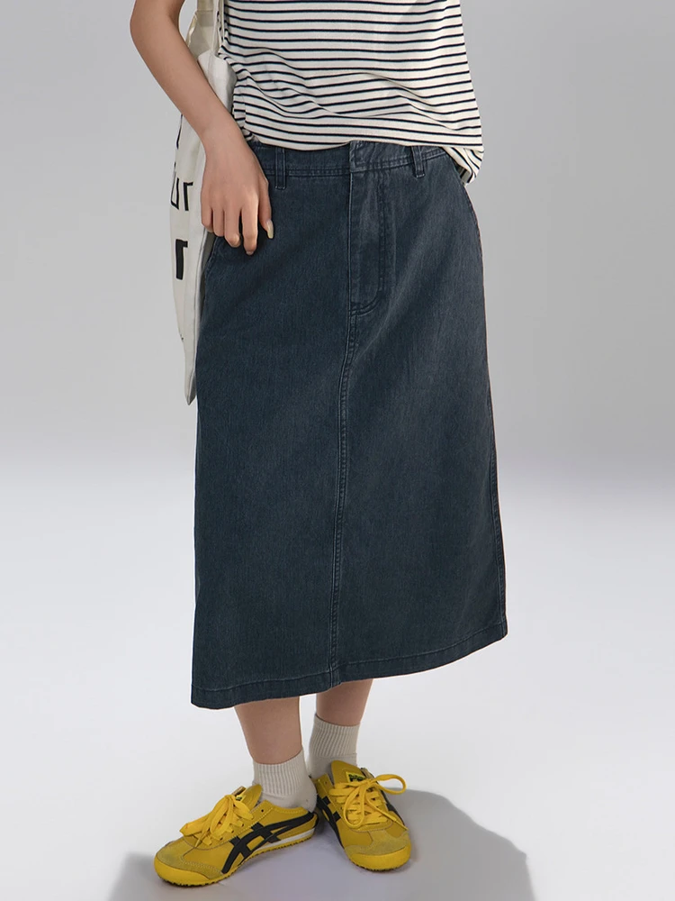 Retro Heavyweight Denim Half Skirt High Waist Straight Leg Cotton Washed Ladies Summer Fashion Artisanal Frayed Detail Zipper...
Retro Heavyweight Denim Half Skirt High Waist Straight Leg Cotton Washed Ladies Summer Fashion Artisanal Frayed Detail Zipper...