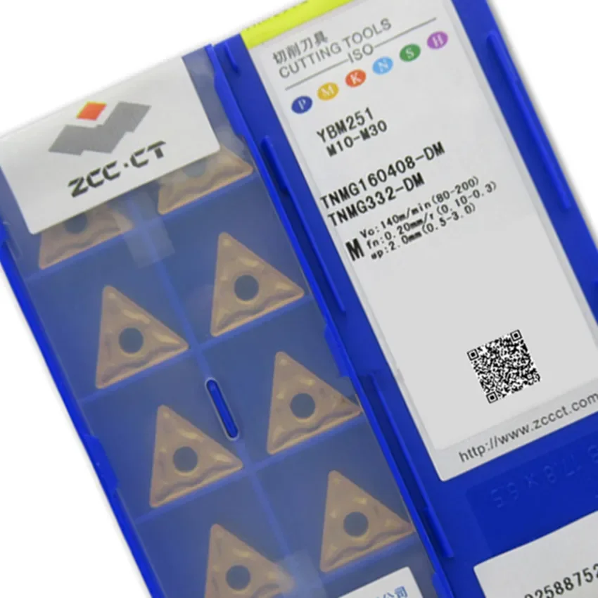 TNMG160404-DM YBM251/TNMG160408-DM YBM251 TNMG331 TNMG332 ZCC.CT CNC carbide inserts For stainless steel M10-M30 10pcs/box
TNMG160404-DM YBM251/TNMG160408-DM YBM251 TNMG331 TNMG332 ZCC.CT CNC carbide inserts For stainless steel M10-M30 10pcs/box