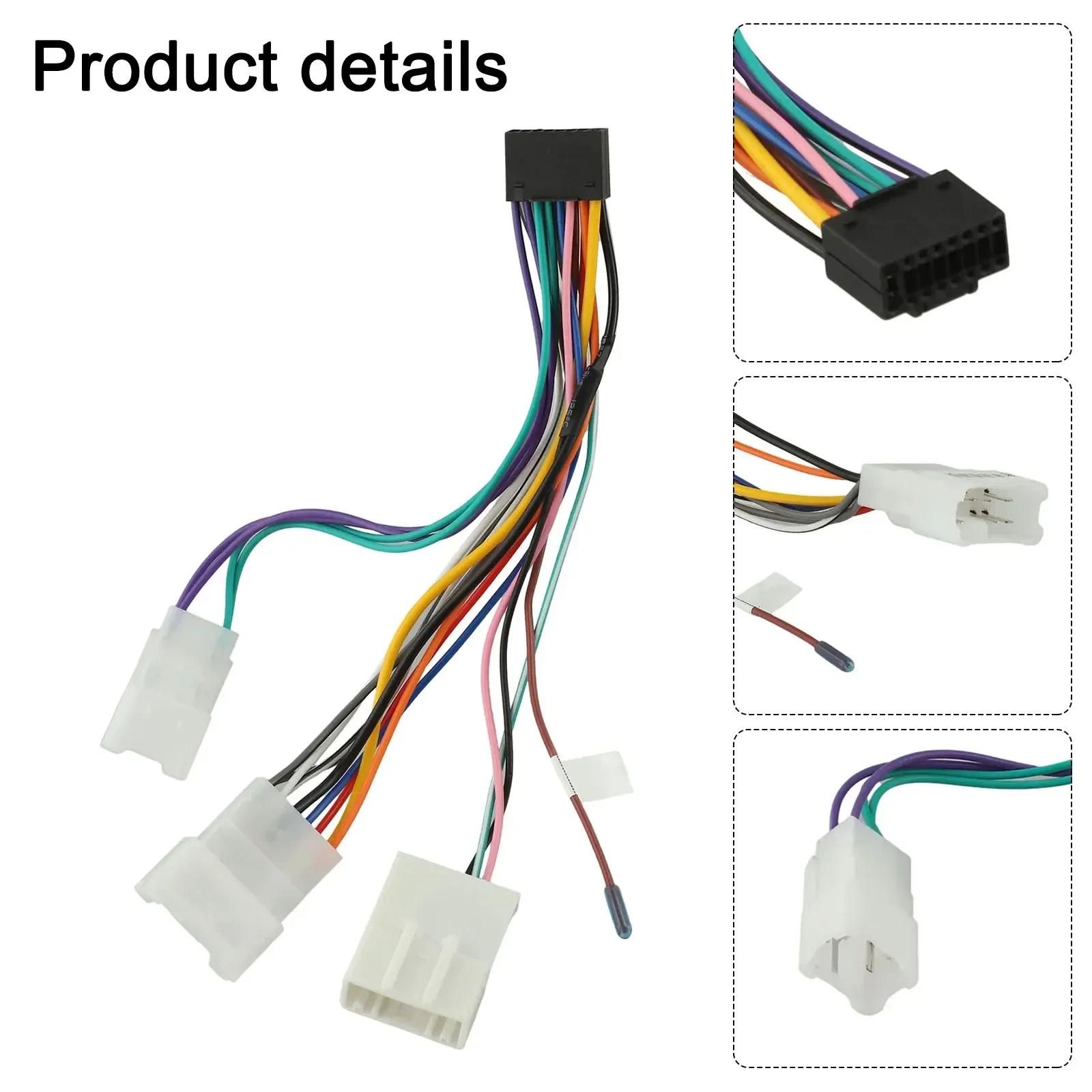 Automotive Wiring Harness Black White Car ISO Wiring Harness Anti-corrosion Features Black And White Color Scheme For Toyota
Automotive Wiring Harness Black White Car ISO Wiring Harness Anti-corrosion Features Black And White Color Scheme For Toyota