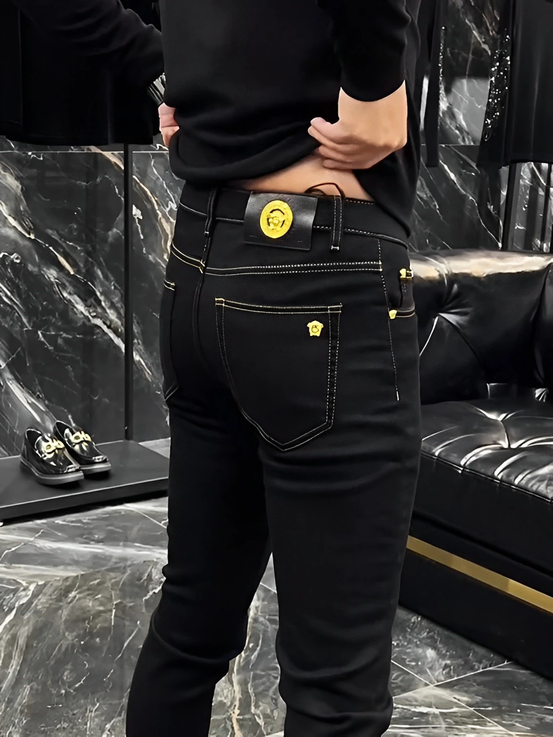 Faionable Straight Leg Men's Jeans Stretchy Versatile Casual Trousers Spring Autumn New Sle High Waist Long Pants
Faionable Straight Leg Men's Jeans Stretchy Versatile Casual Trousers Spring Autumn New Sle High Waist Long Pants