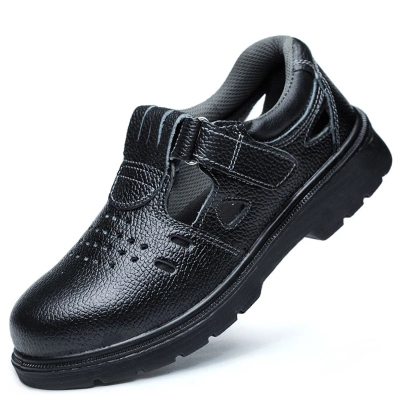 Мужская модная летняя рабочая обувь, сандалии из натуральной кожи со стальным носком, брендовые дизайнерские рабочие защитные ботинки, дышащая безопасная обувь
Мужская модная летняя рабочая обувь, сандалии из натуральной кожи со стальным носком, брендовые дизайнерские рабочие защитные ботинки, дышащая безопасная обувь